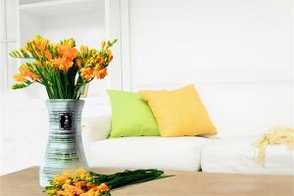 鲜花与居室布置